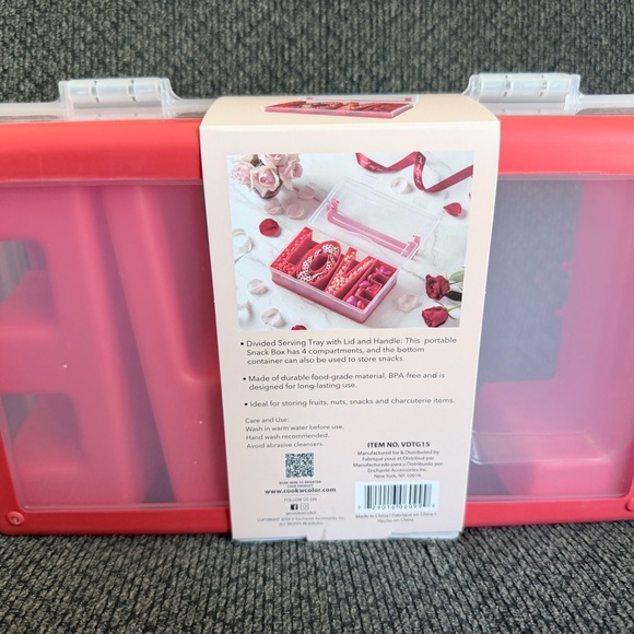 CWC Red Snack Box - LOVE - Picture 3 of 4